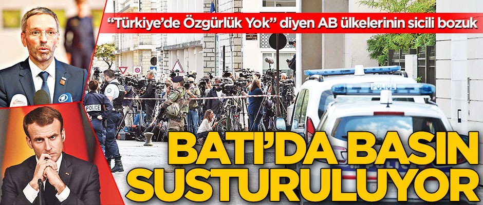 Batı’da basın susturuluyor