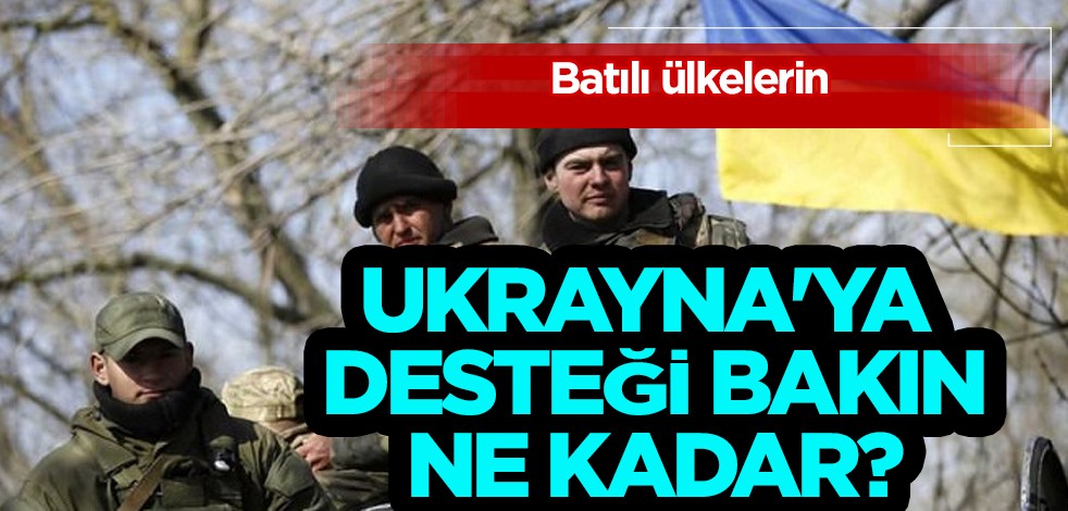 Batılı ülkeler: Birleşik Krallık, Almanya! Ukrayna'ya desteği 95 milyar euroyu buldu! F-16'lar, küçük silahlar