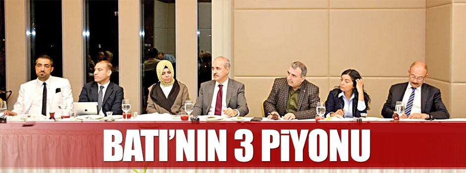 Batı'nın 3 piyonu