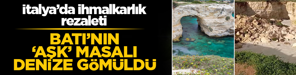 Batı’nın ‘aşk’ masalı denize gömüldü! İtalya’da ihmalkarlık rezaleti: Simge yapı yerle bir oldu