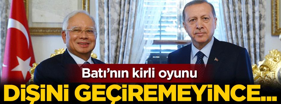 Batı'nın kirli oyunu! Dişini geçiremeyince...
