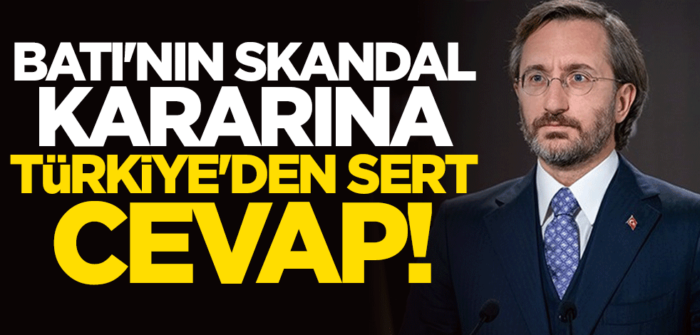 Batı'nın skandal başörtüsü kararına Türkiye'den sert tepki