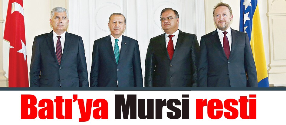 Batı’ya Mursi resti