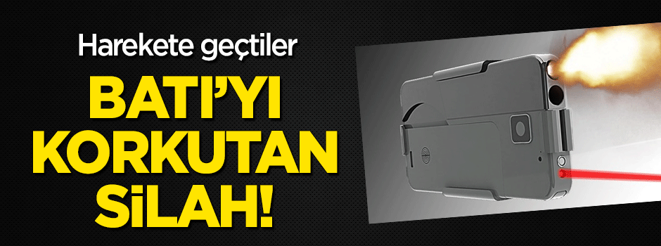 iPhone'a benzeyen mini tabanca için harekete geçtiler