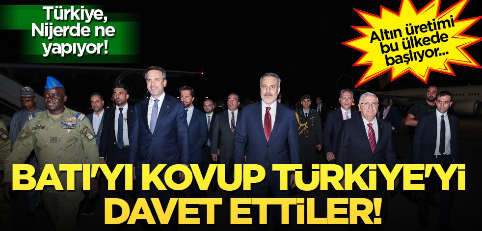 Batı'yı kovup Türkiye'yi davet ettiler: Türkiye, Nijer’de altın üretimine başlıyor! Türkiye Afrika ülkesi Nijer'de ne yapıyor?