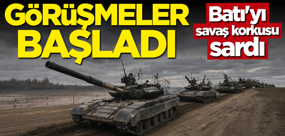 Batı'yı savaş korkusu sardı... Birçok ülkeyle görüşmeler başladı