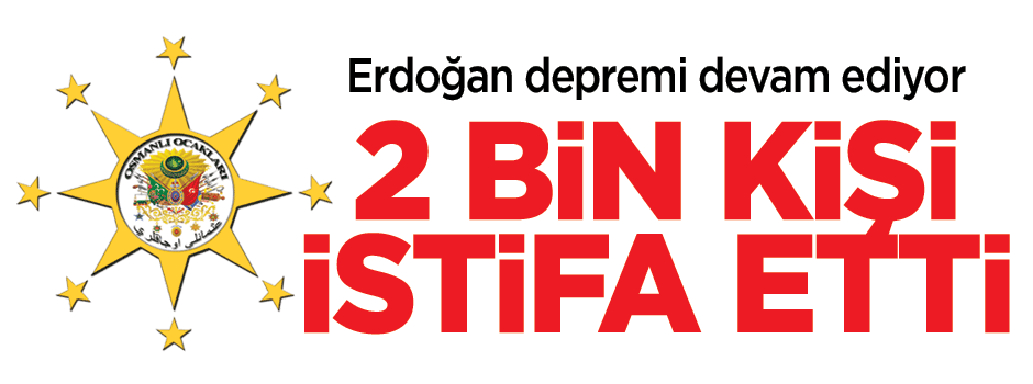 Batman Osmanlı Ocakları'ndan 2 bin kişi istifa etti