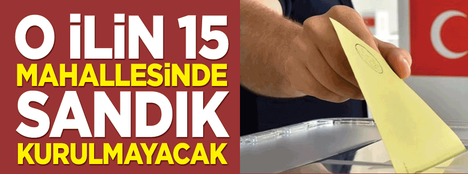 Batman'da bazı sandıkların taşınmasına karar verildi