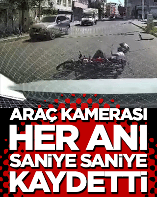 Batman'da feci kaza! Araç kamerası her anı saniye saniye kaydetti!