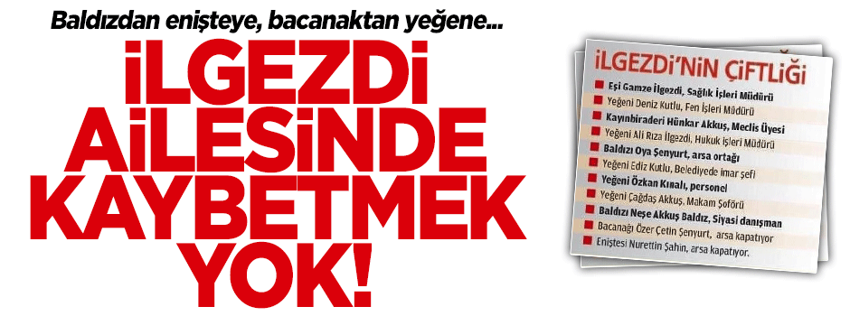 Battal İlgezdi'nin çiftliği