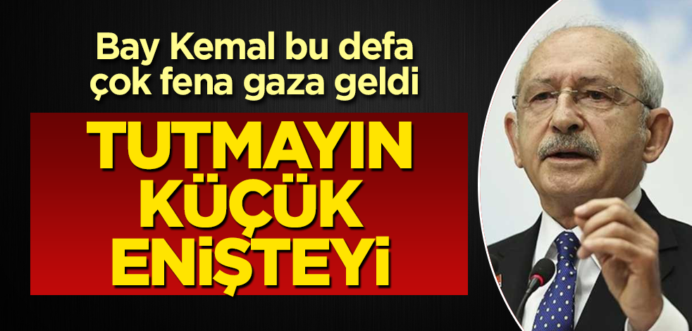 Bay Kemal bu defa çok fena gaza geldi! Tutmayın küçük enişteyi