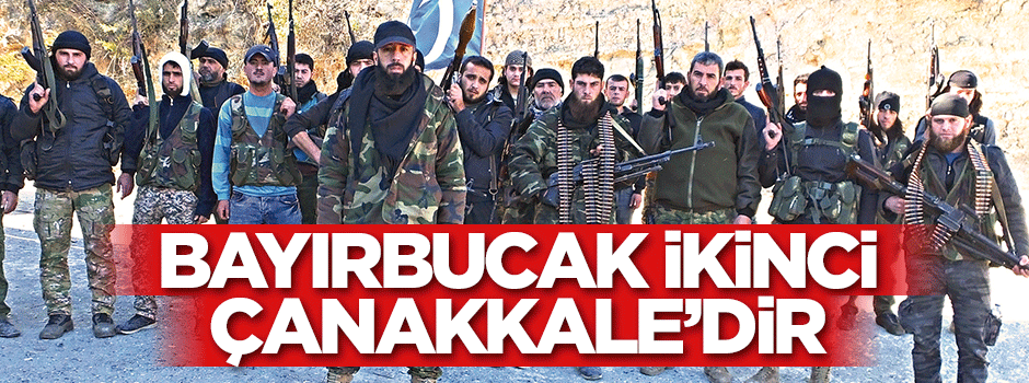 Bayırbucak ikinci ÇANAKKALE'DİR