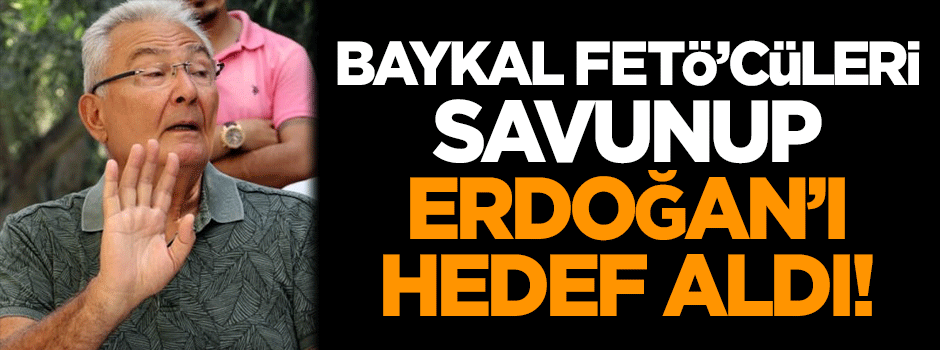 Baykal, Cumhurbaşkanı Erdoğan'ı hedef aldı!