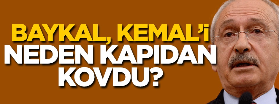 Kemal Kılıçdaroğlu, Almanya ziyaretinde Baykal ile neden görüştürülmedi?