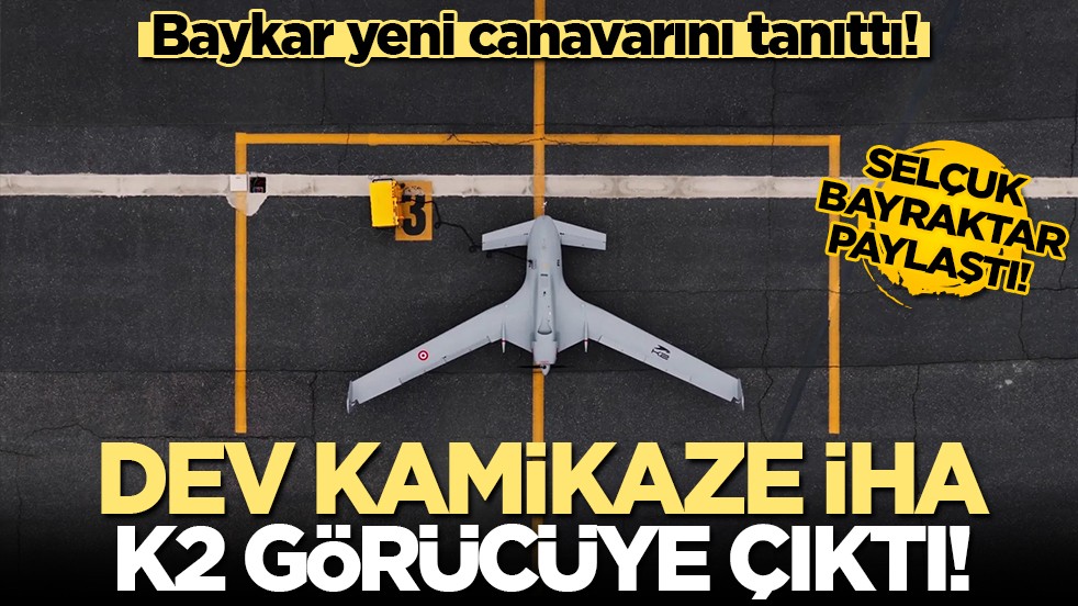 Baykar’dan sürpriz gövde gösterisi: Dev Kamikaze İHA K2 sahnede!