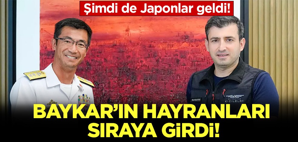 Baykar'ın hayranları sıraya girdi: Şimdi de Japonlar geldi!