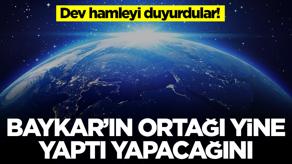Baykar'ın ortağı yine yaptı yapacağını