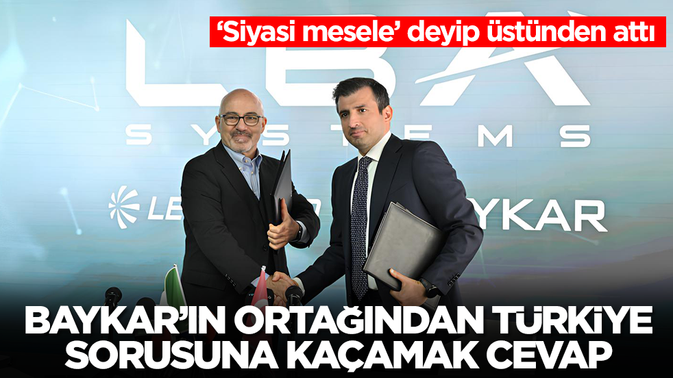 Baykar'ın ortağından Türkiye sorusuna kaçamak cevap: ‘Siyasi mesele’ deyip üstünden attı