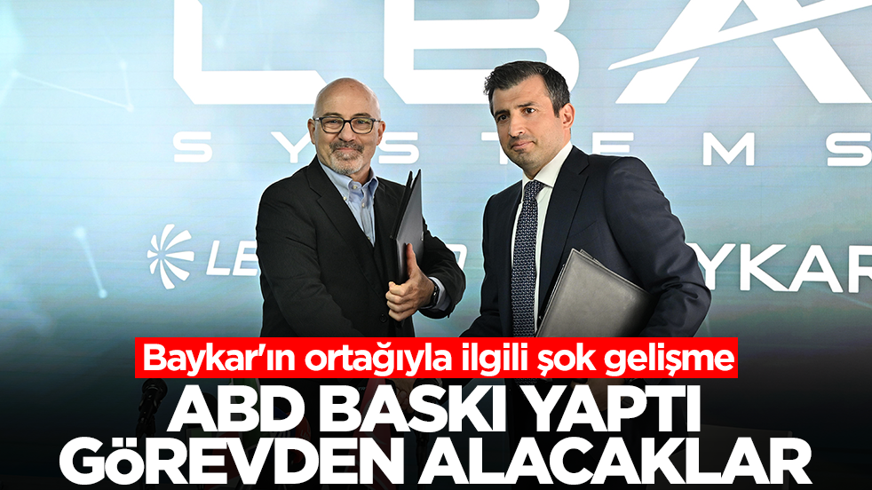 Baykar'ın ortağıyla ilgili şok gelişme: ABD baskı yaptı görevden alacaklar
