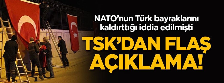 Bayrak astırılmadı mı? TSK'dan flaş NATO açıklaması!