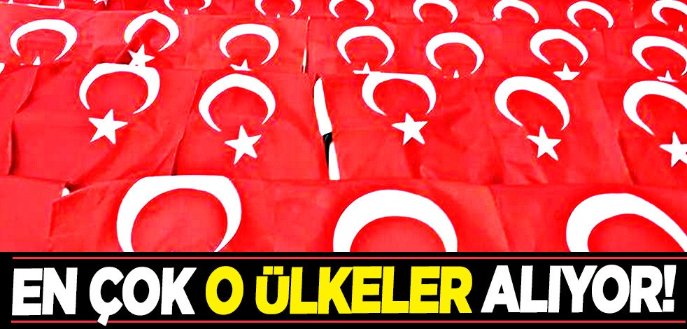 Bayrakları Türkiye'den satın aldılar! Rekor bayrak talebi: Fransa ve İspanya almak için Türkiye'nin kapısını çaldı