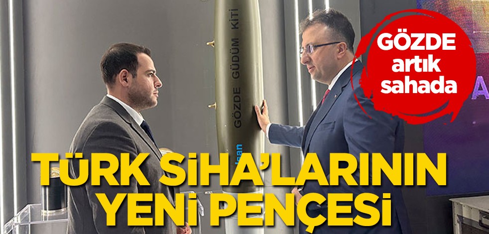 Bayraktar AKINCI TİHA’na entegrasyon edilen Türk yerli SİHA’larının yeni pençesi artık sahada