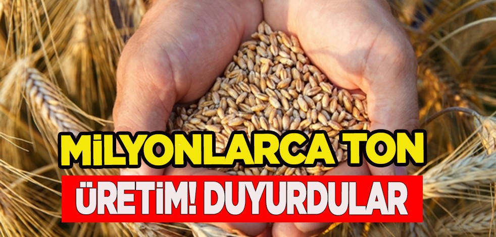 Bayraktar: Buğdayda yaklaşık 20,5 milyon ton üretim bekleniyor! Müjdeyi resmen duyurdu