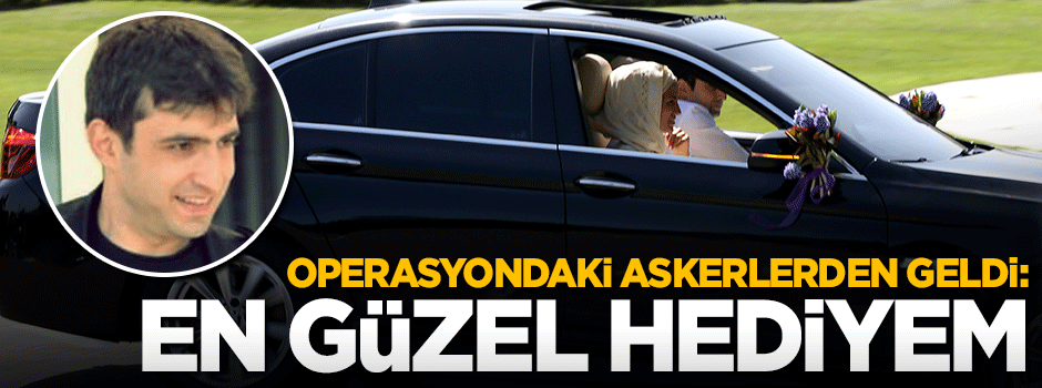 Bayraktar: Kardeşlerim en güzel hediyeyi yollamış