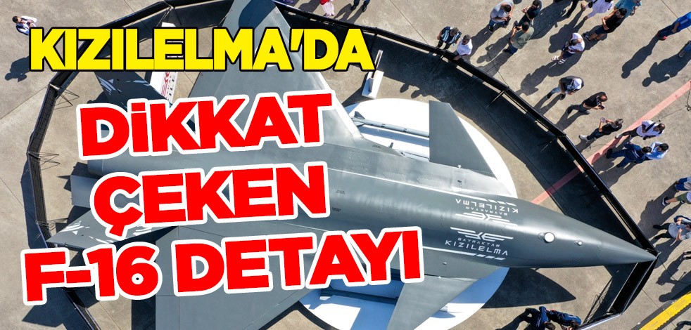 Bayraktar Kızılelma, Türkiye'nin ilk muharip insansız savaş uçağı! KIZILELMA'da dikkat çeken detay!