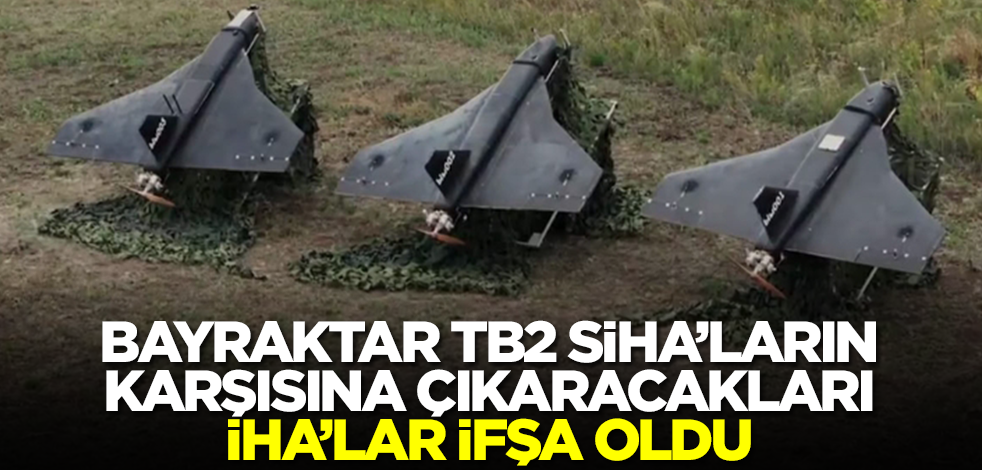 Bayraktar TB2 SİHA'ların karşısına çıkaracakları İHA'lar ifşa oldu