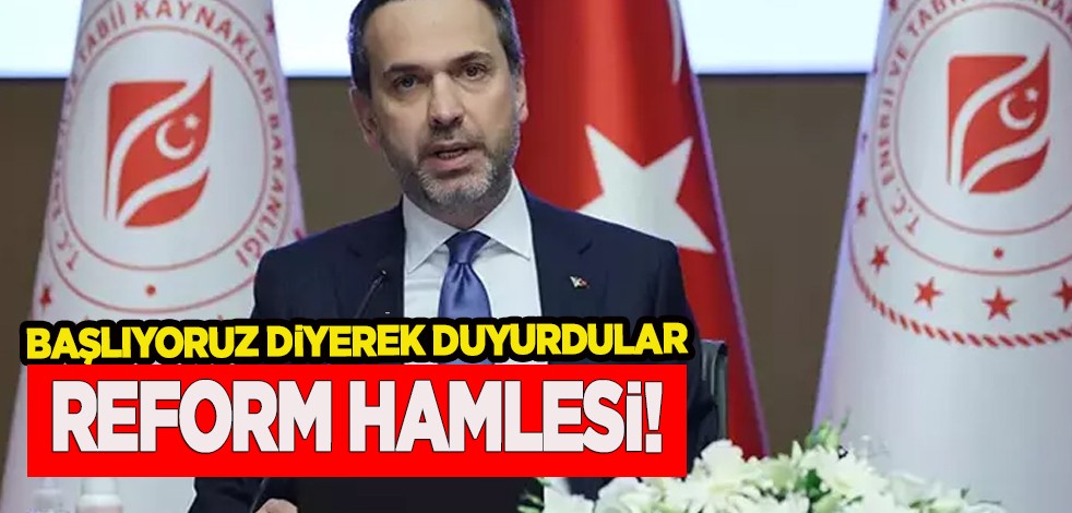 Bayraktar: Yeni yatırım ve reform için başlıyoruz diyerek duyurdu! Türkiye hamlesi ortaya çıktı
