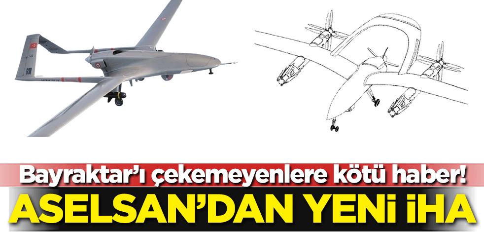 Bayraktar'ı çekemeyenlere kötü haber! ASELSAN'dan yeni İHA!