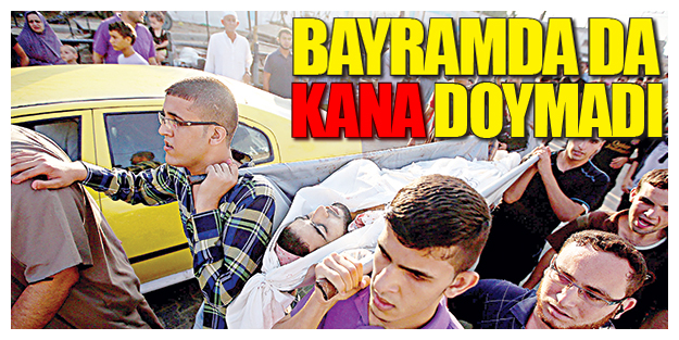 Bayramda da kana doymadı