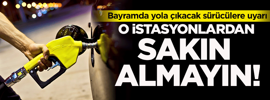 Bayramda yola çıkacak sürücülere uyarı!