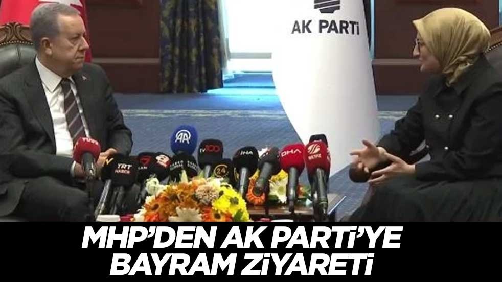 Bayramlaşma programları başladı: MHP'den AK Parti'ye ziyaret
