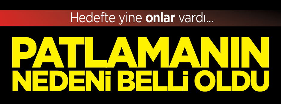 Bayrampaşa'daki patlamanın nedeni belli oldu