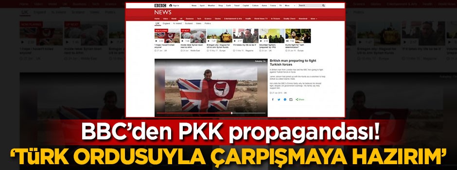 BBC'den PKK propagandası!