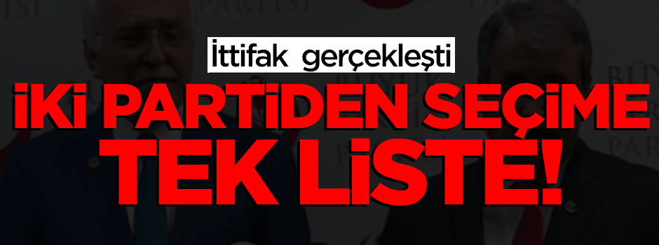 BBP - Saadet ittifakı kesinleşti!