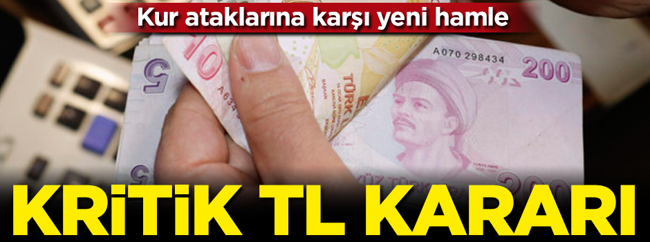 BDDK'dan kur ataklarına karşı yeni önlem