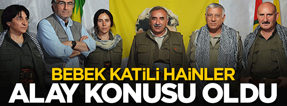 Kandil'deki bebek katili hainler gölgelerinden korkuyorlar!