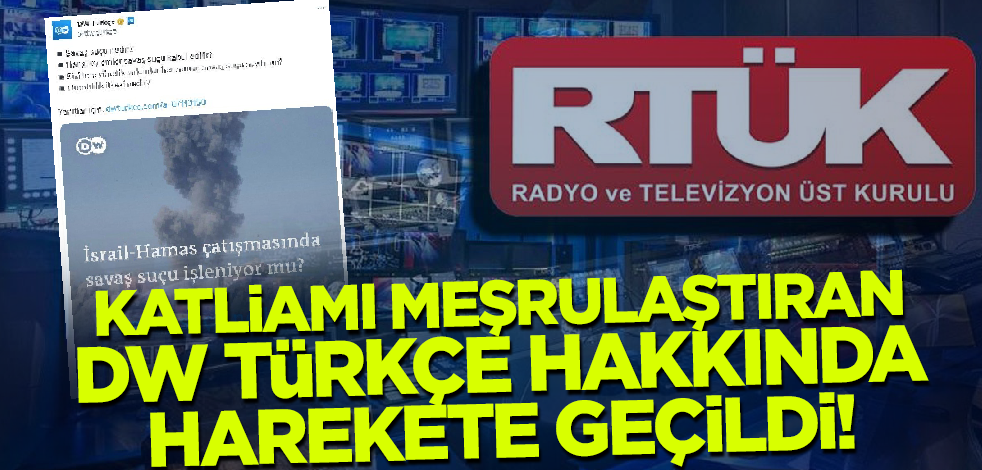 Bebek katliamını meşrulaştıran DW Türkçe hakkında harekete geçildi