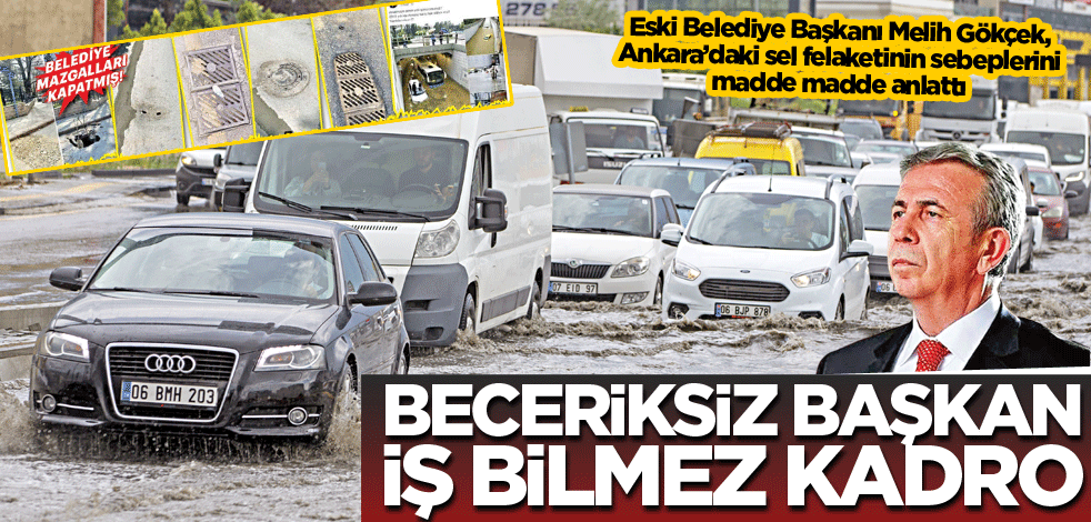 Beceriksiz Başkan iş bilmez kadro