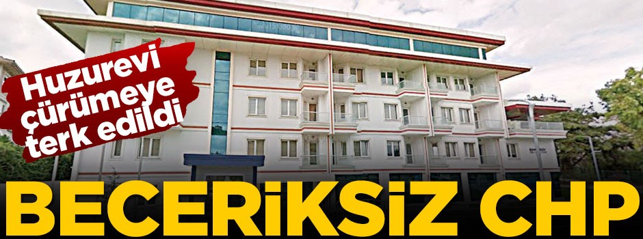 Beceriksiz CHP
