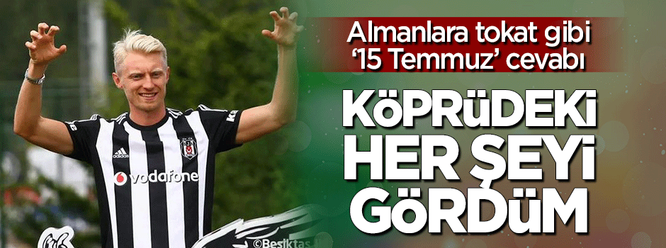 Beck'ten Almanlara tokat gibi 'darbe' cevabı!