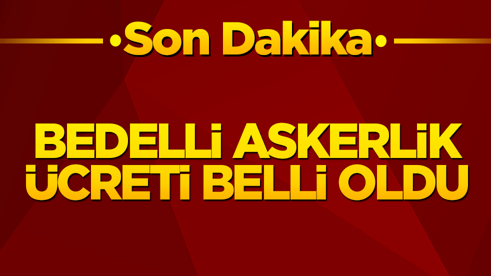 Bedelli askerlik ücreti Meclis'te kabul edildi