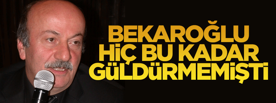 Bekaroğlu: Camiyi CHP olarak biz yaparız