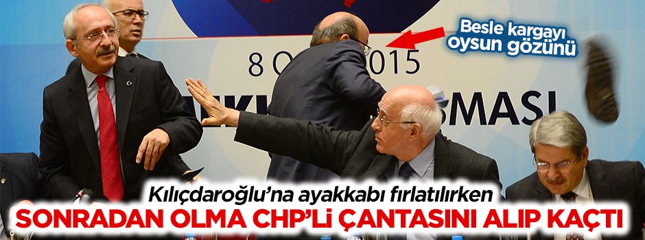 Bekaroğlu Kılıçdaroğlu'na saldırı anında kaçtı