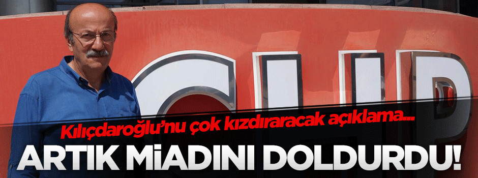 Bekaroğlu'ndan Kılıçdaroğlu'nu kızdıracak açıklama: Miadı doldu
