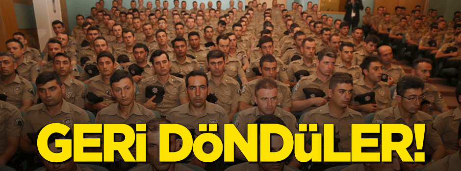 Bekçiler geri döndü