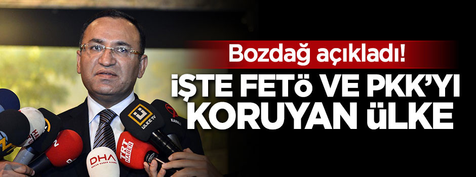 Bekir Bozdağ: FETÖ ve PKK, Almanya'da himaye görüyor
